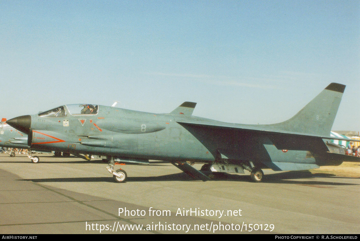 Aircraft Photo of 8 | Vought F-8E(FN) Crusader | France - Navy | AirHistory.net #150129