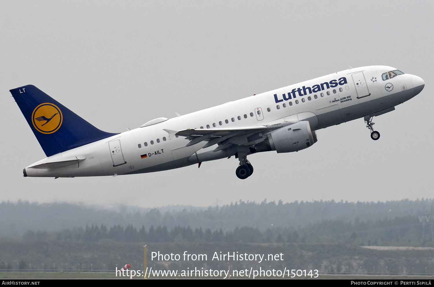 Aircraft Photo of D-AILT | Airbus A319-114 | Lufthansa | AirHistory.net #150143