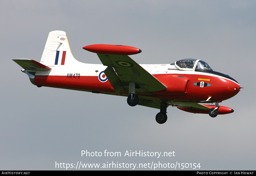 Aircraft Photo of G-BVEZ / XM479 | Hunting P.84 Jet Provost T3A | UK - Air Force | AirHistory.net #150154