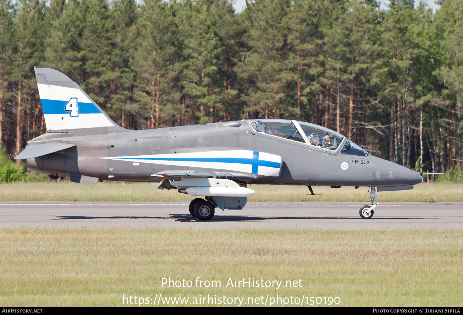 Aircraft Photo of HW-353 | British Aerospace Hawk 51A | Finland - Air Force | AirHistory.net #150190