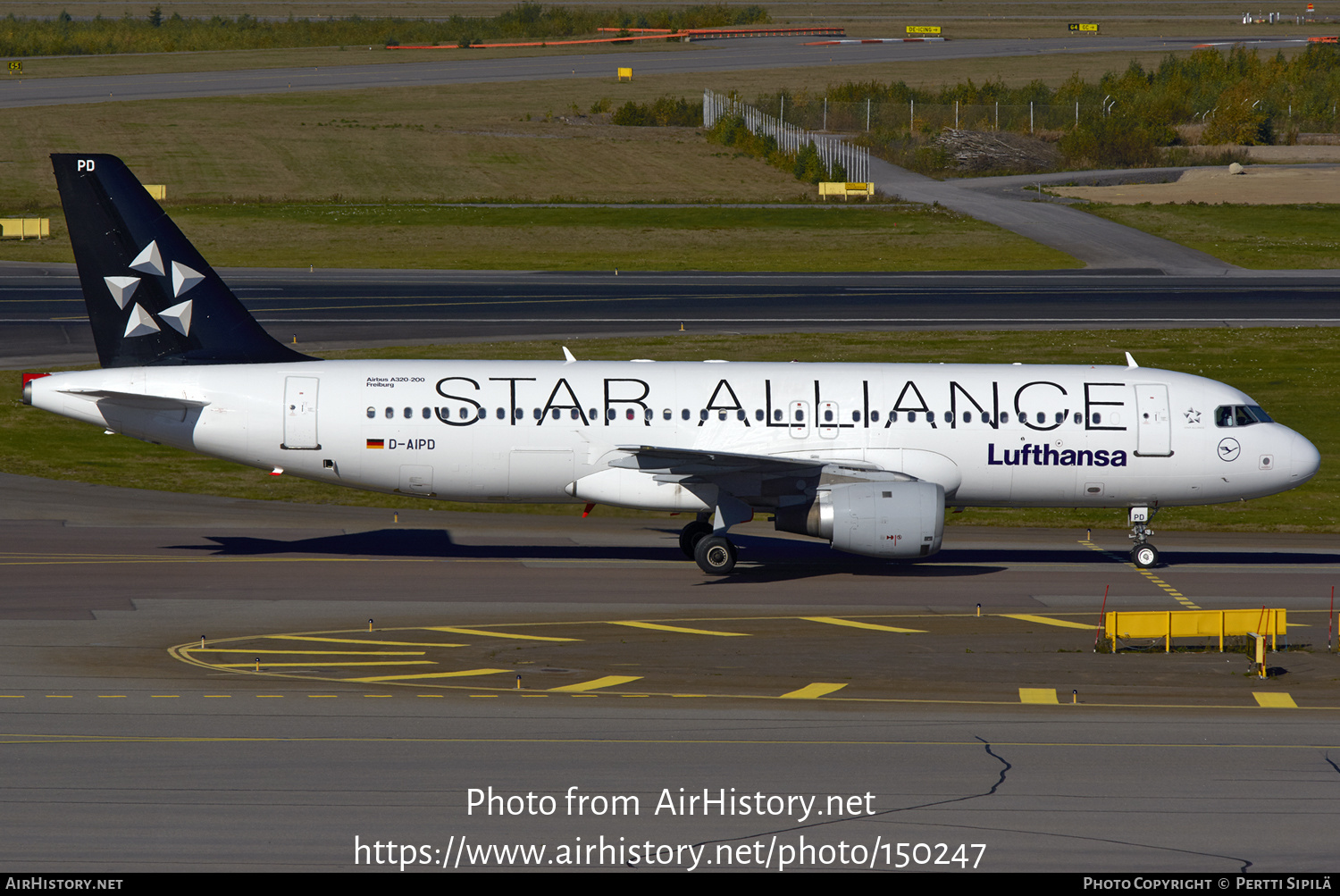 Aircraft Photo of D-AIPD | Airbus A320-211 | Lufthansa | AirHistory.net #150247