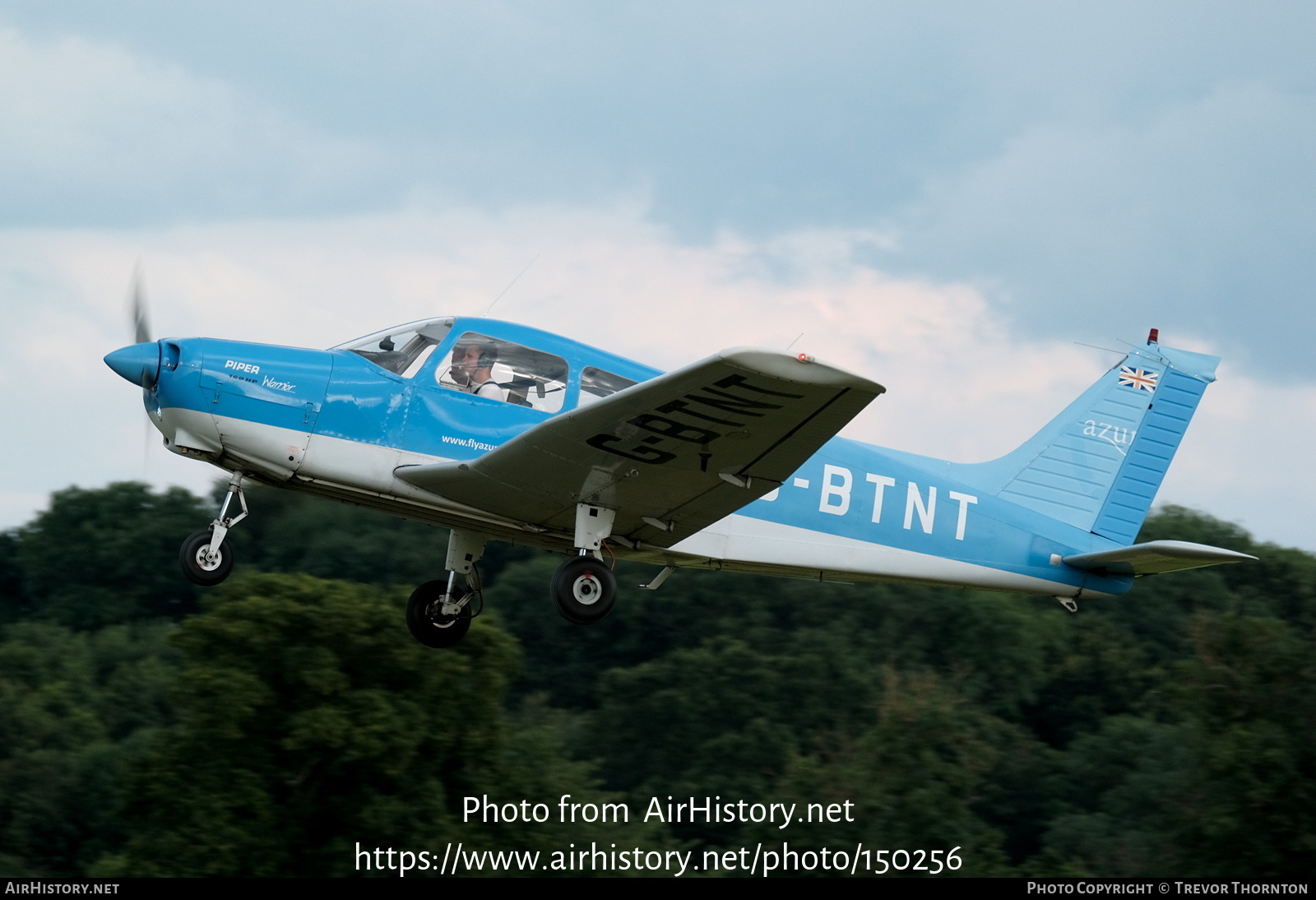 Aircraft Photo of G-BTNT | Piper PA-28-151(160) Cherokee Warrior | Azure Flying Club | AirHistory.net #150256