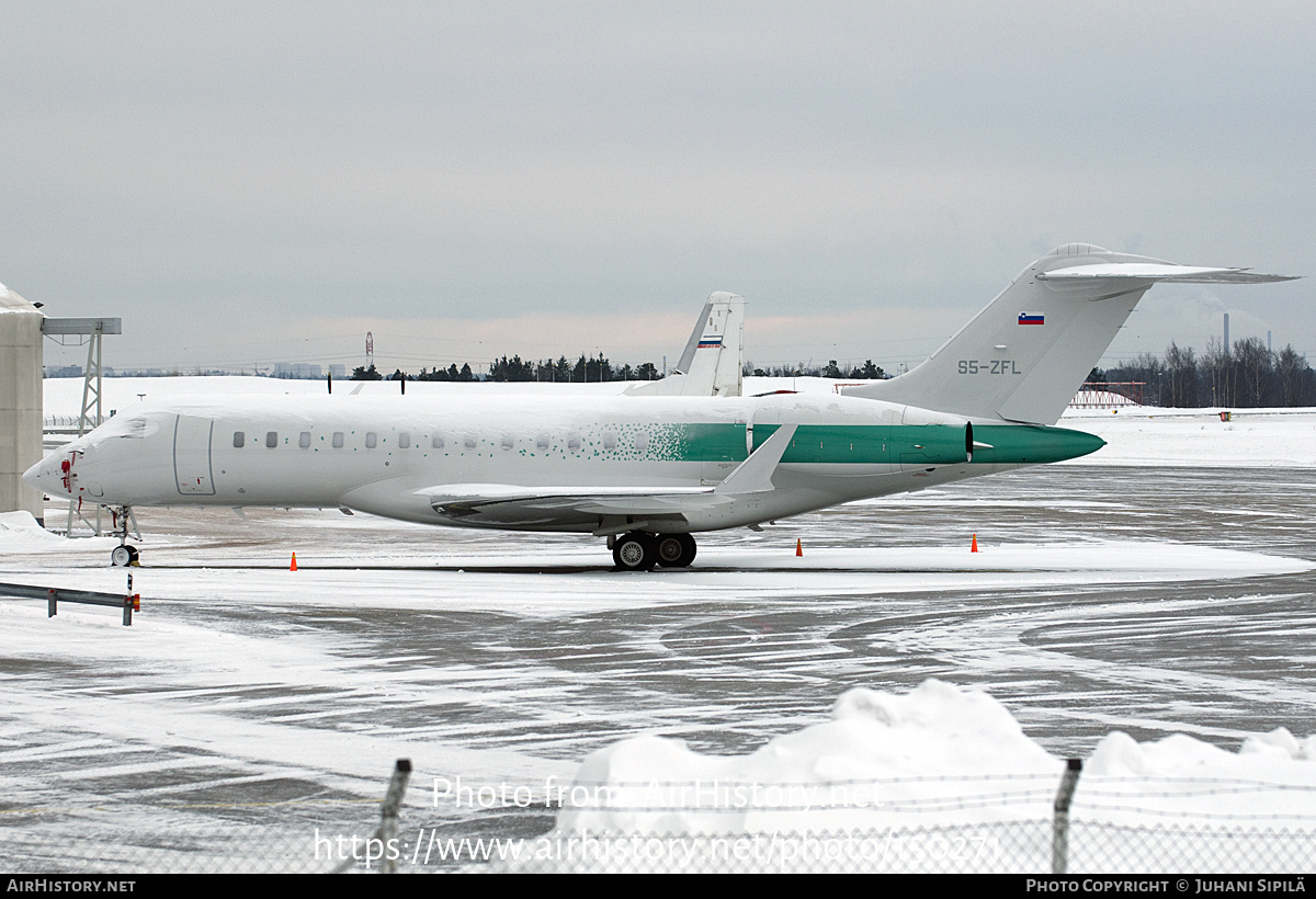 Aircraft Photo of S5-ZFL | Bombardier Global 6000 (BD-700-1A10) | AirHistory.net #150271