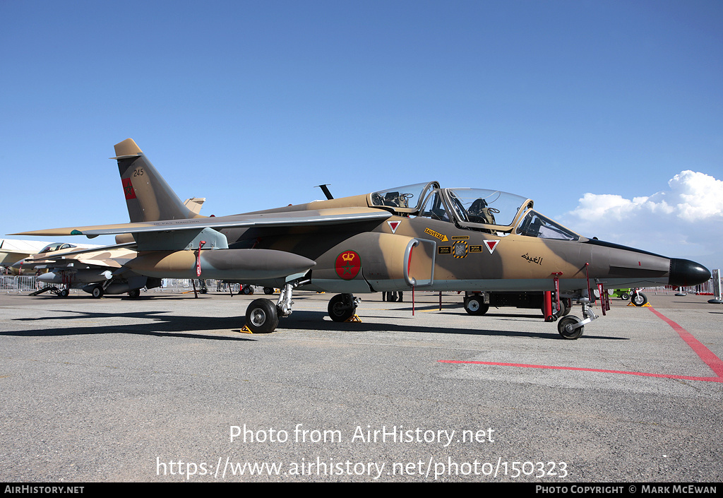 Aircraft Photo of 245 | Dassault-Dornier Alpha Jet H | Morocco - Air Force | AirHistory.net #150323