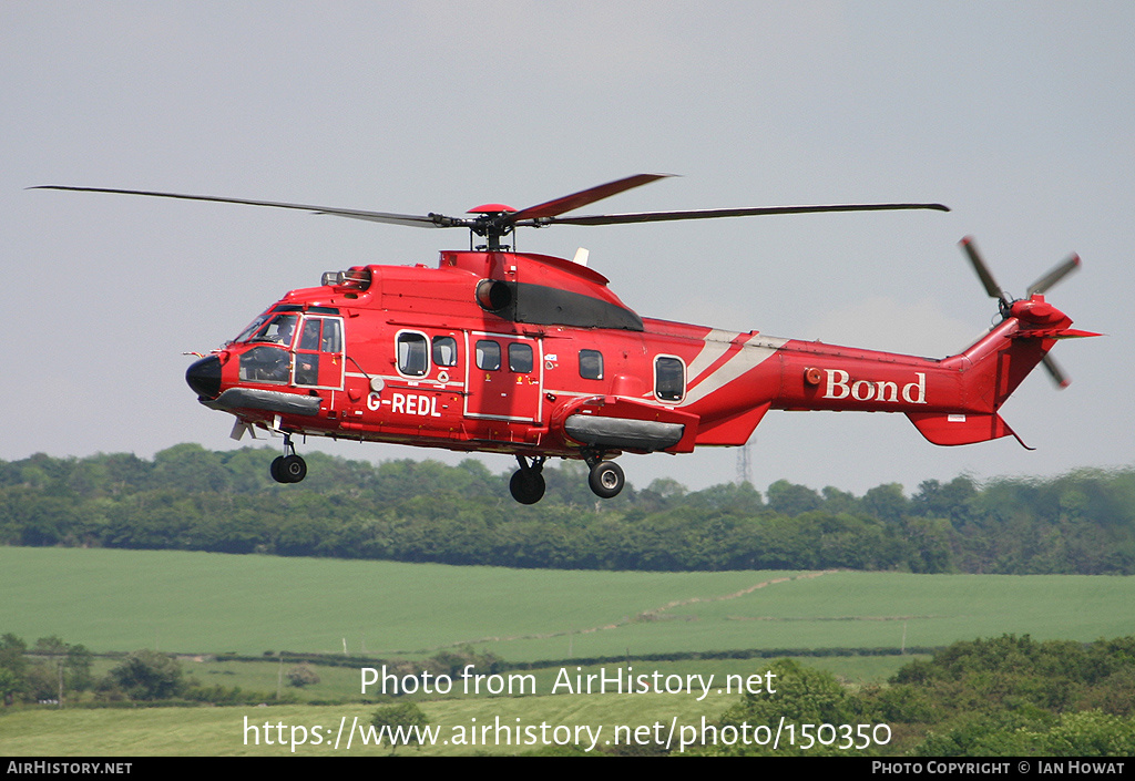 Aircraft Photo of G-REDL | Eurocopter AS-332L2 Super Puma Mk2 | Bond ...