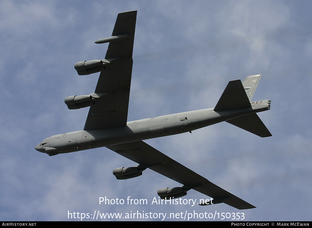 Aircraft Photo of 61-0021 | Boeing B-52H Stratofortress | USA - Air Force | AirHistory.net #150353