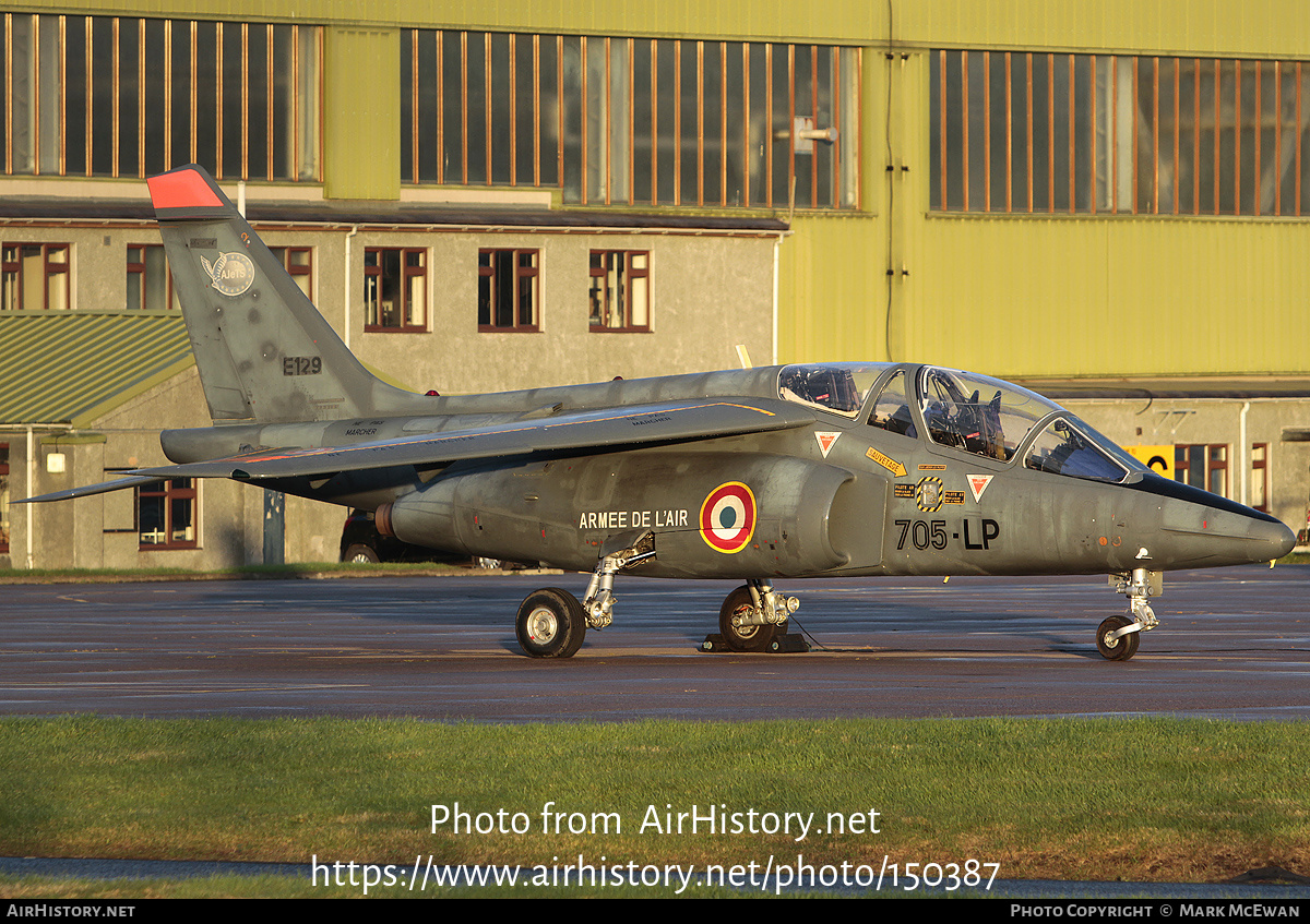 Aircraft Photo of E129 | Dassault-Dornier Alpha Jet E | France - Air Force | AirHistory.net #150387