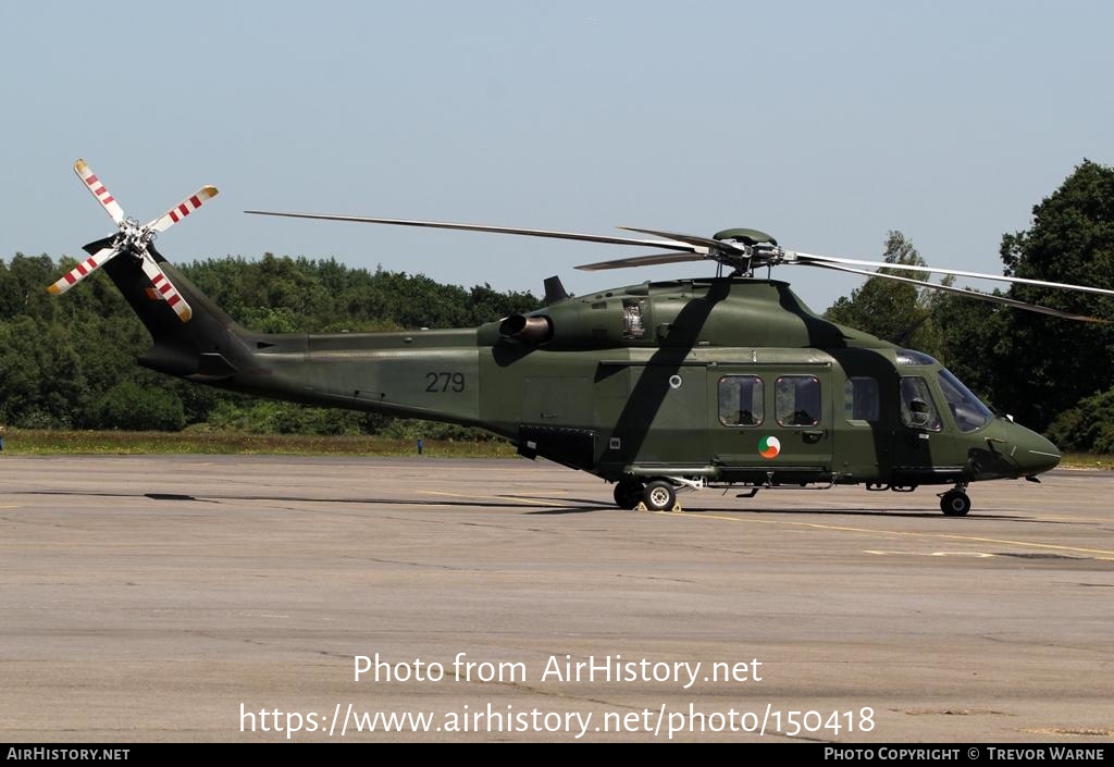 Aircraft Photo of 279 | AgustaWestland AW-139 | Ireland - Air Force | AirHistory.net #150418