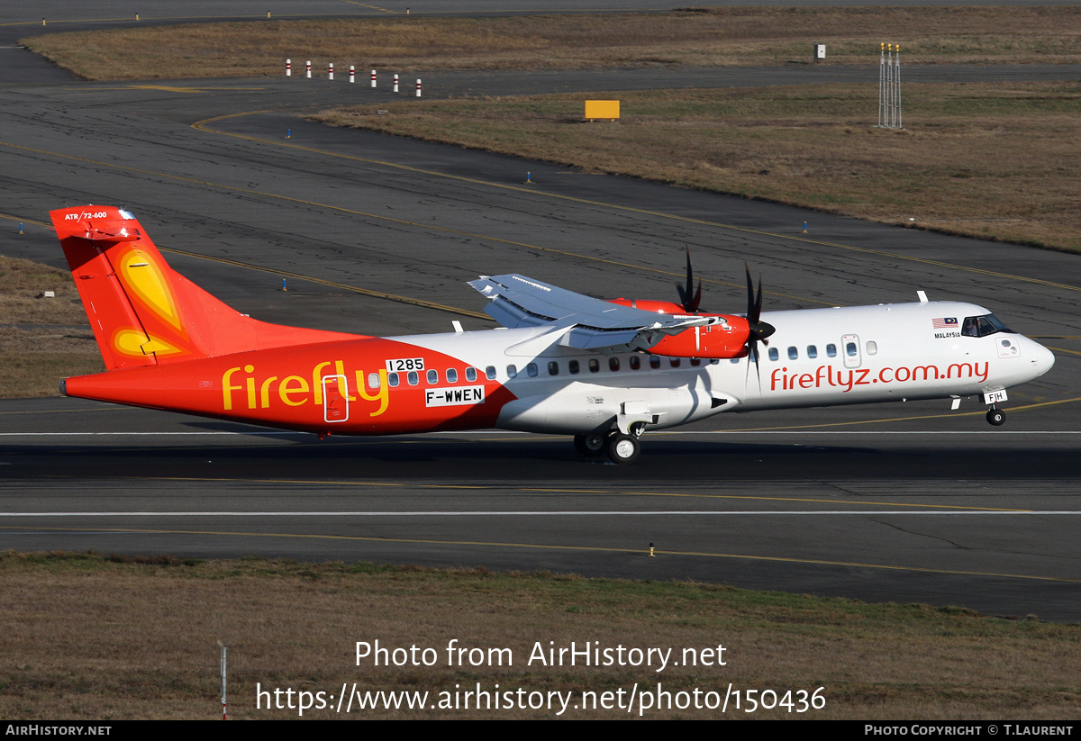 Aircraft Photo of F-WWEN | ATR ATR-72-600 (ATR-72-212A) | Firefly | AirHistory.net #150436