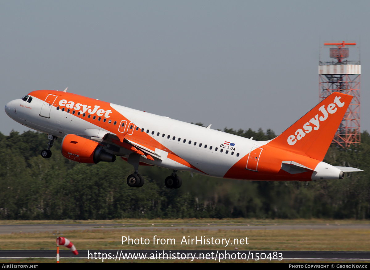 Aircraft Photo of OE-LQA | Airbus A319-111 | EasyJet | AirHistory.net #150483