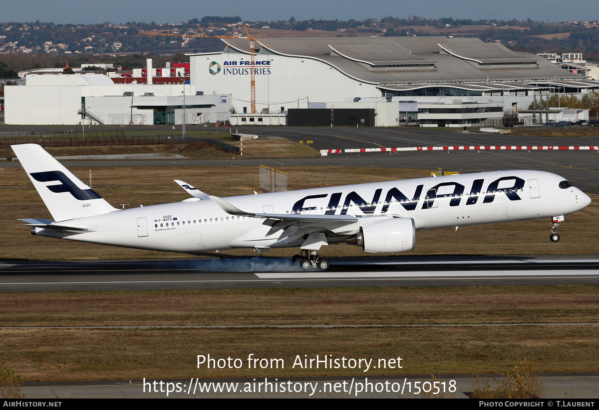 Aircraft Photo of F-WZFO | Airbus A350-941 | Finnair | AirHistory.net #150518