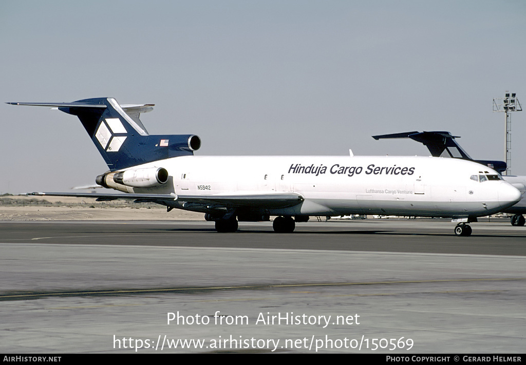 Aircraft Photo of N59412 | Boeing 727-243/Adv(F) | Hinduja Cargo Services | AirHistory.net #150569