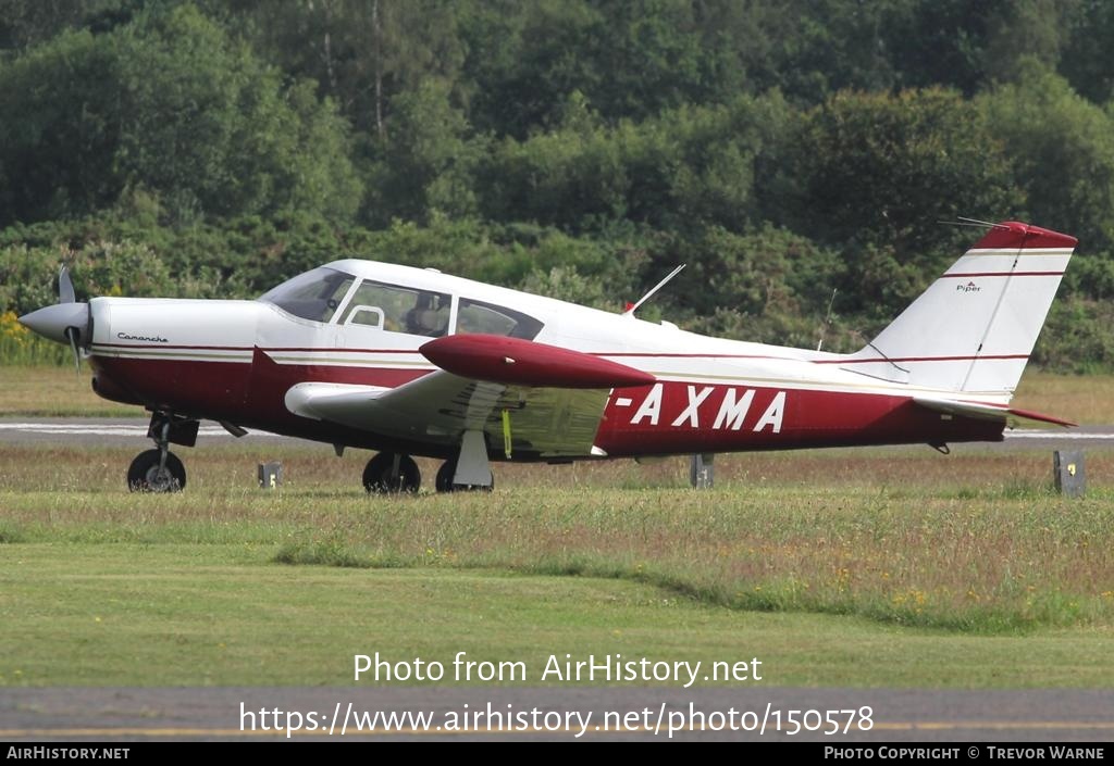 Aircraft Photo of G-AXMA | Piper PA-24-180 Comanche | AirHistory.net #150578