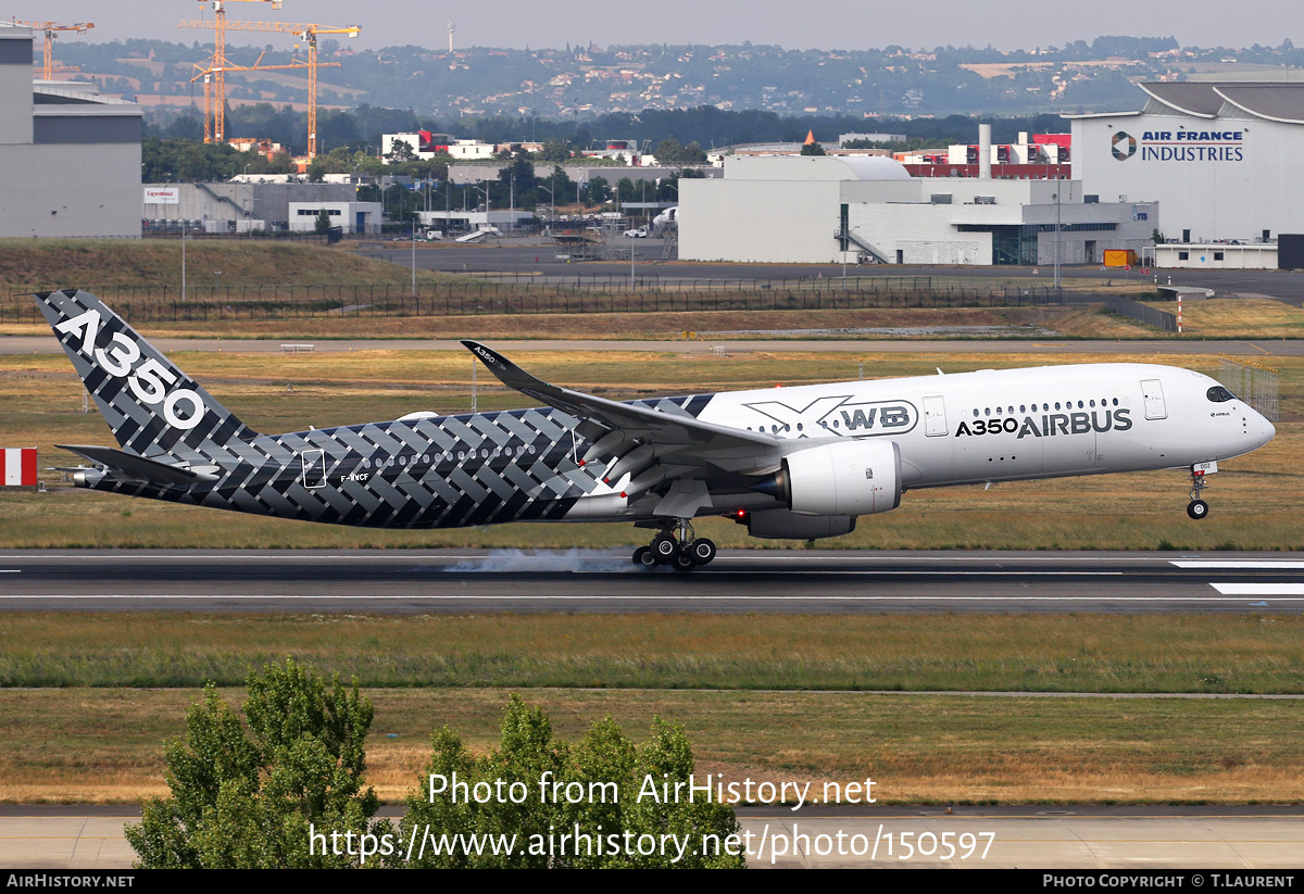 Aircraft Photo of F-WWCF | Airbus A350-941 | Airbus | AirHistory.net #150597