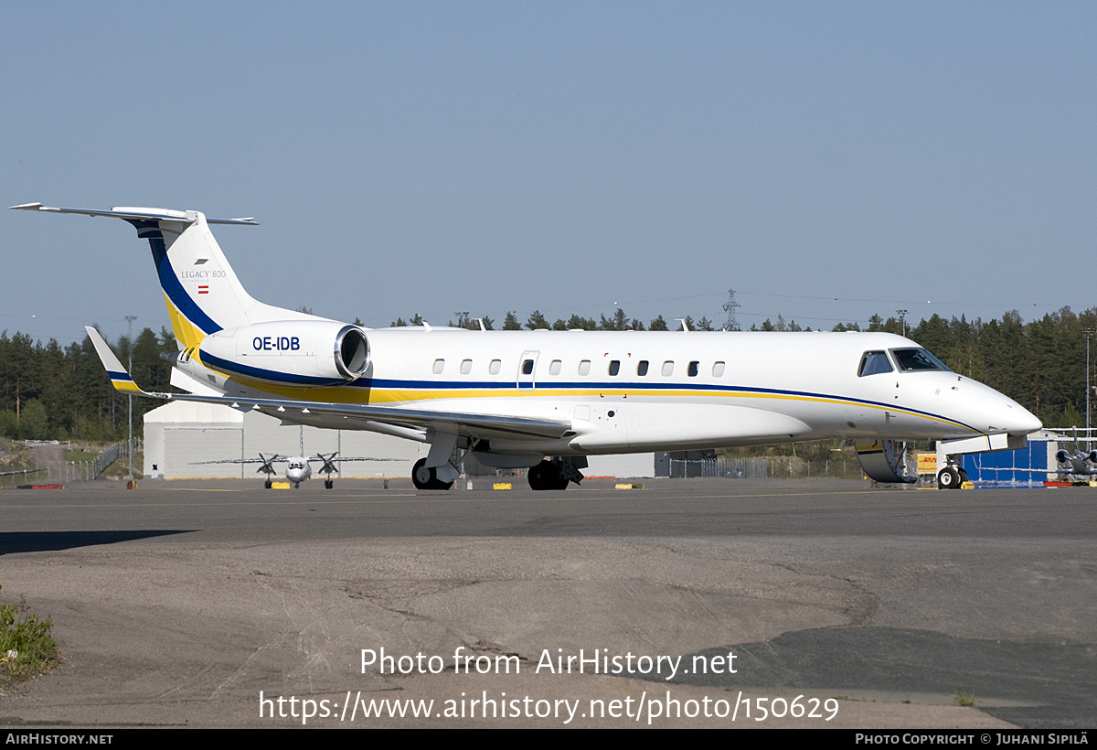 Aircraft Photo of OE-IDB | Embraer Legacy 600 (EMB-135BJ) | AirHistory.net #150629