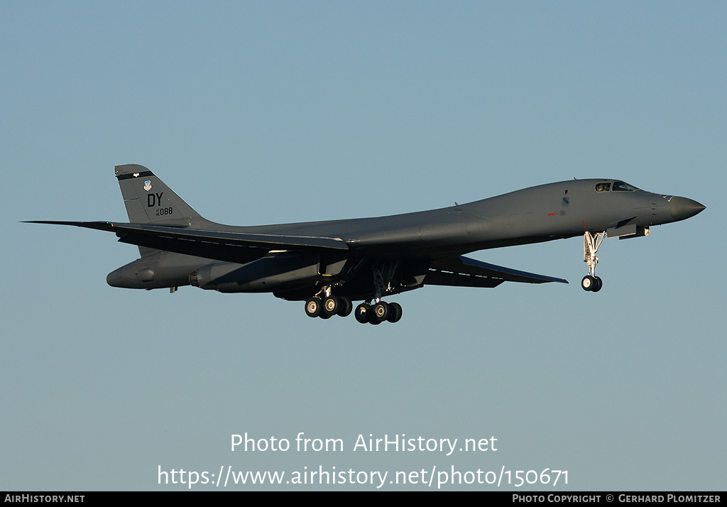 Aircraft Photo Of 85-0088 / AF85-088 | Rockwell B-1B Lancer | USA - Air ...