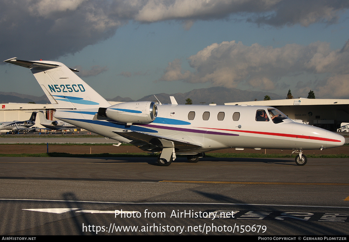 Aircraft Photo of N525CD | Cessna 525 CitationJet CJ1 | AirHistory.net #150679