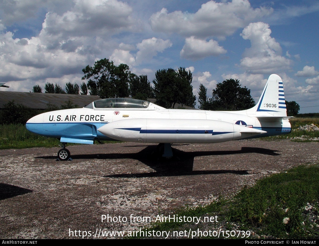 Aircraft Photo of 51-9036 / AF51-9036 | Lockheed T-33A | USA - Air Force | AirHistory.net #150739