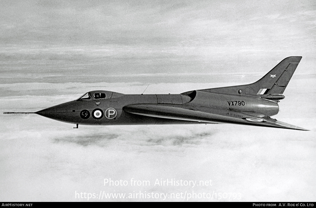 Aircraft Photo of VX790 | Avro 707B | UK - Air Force | AirHistory.net #150793