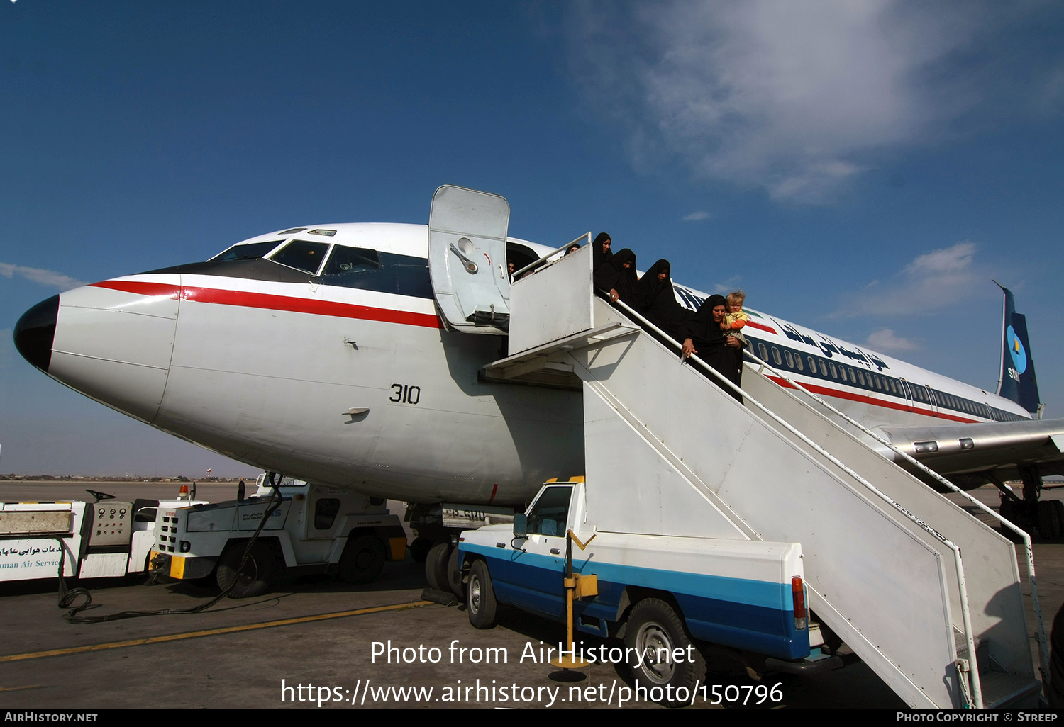 Aircraft Photo of EP-SHU | Boeing 707-3J9C | Saha Airlines | AirHistory.net #150796