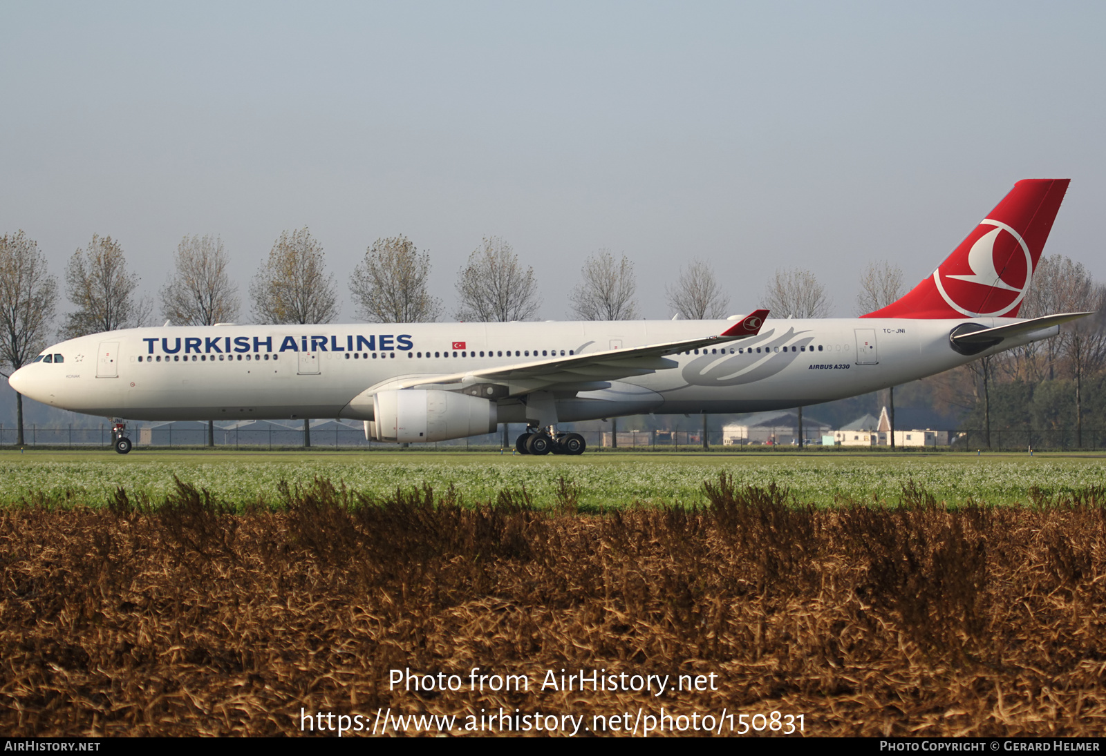 Aircraft Photo of TC-JNI | Airbus A330-343E | Turkish Airlines | AirHistory.net #150831