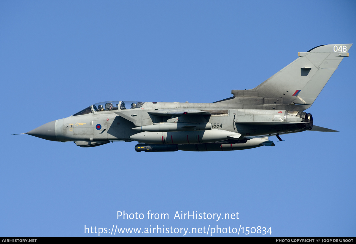 Aircraft Photo of ZA554 | Panavia Tornado GR4 | UK - Air Force | AirHistory.net #150834