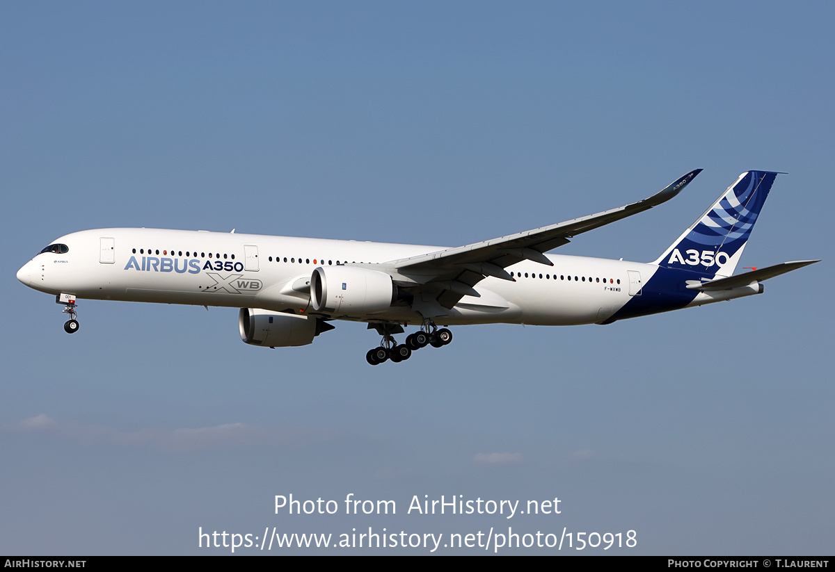 Aircraft Photo of F-WXWB | Airbus A350-941 | Airbus | AirHistory.net #150918