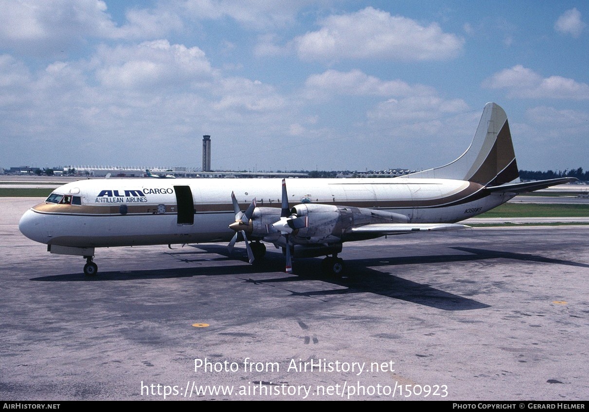 Aircraft Photo of N358WS | Lockheed L-188A(F) Electra | ALM Antillean Airlines Cargo | AirHistory.net #150923