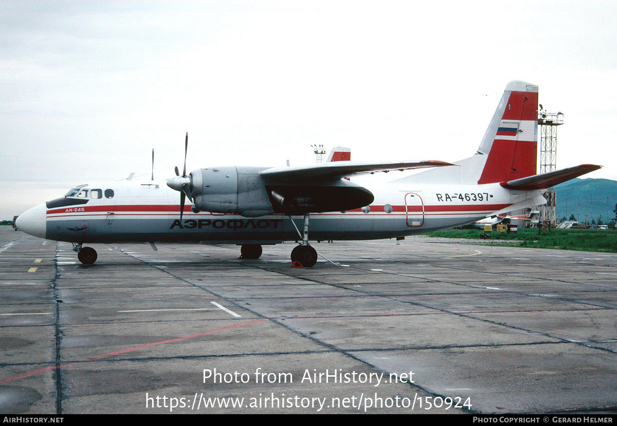 Aircraft Photo of RA-46397 | Antonov An-24B | Aeroflot | AirHistory.net #150924