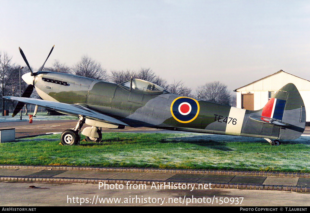 Aircraft Photo of TE476 | Supermarine 361 Spitfire LF16E | UK - Air Force | AirHistory.net #150937