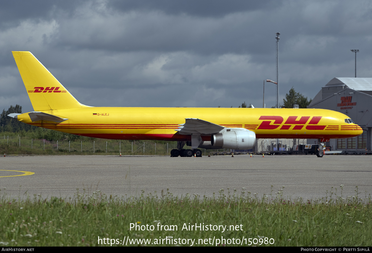 Aircraft Photo of D-ALEJ | Boeing 757-23APF | DHL International | AirHistory.net #150980