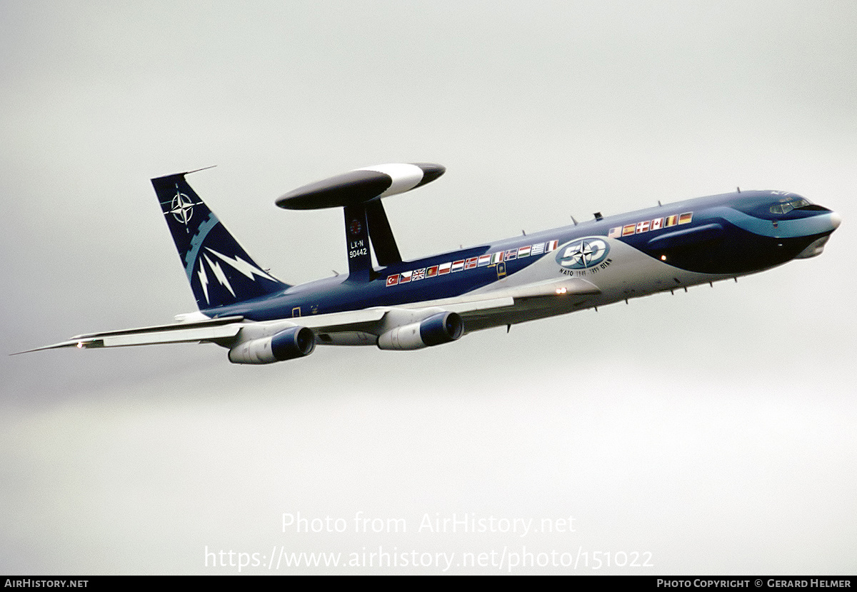 Aircraft Photo of LX-N90442 | Boeing E-3A Sentry | Luxembourg - NATO | AirHistory.net #151022