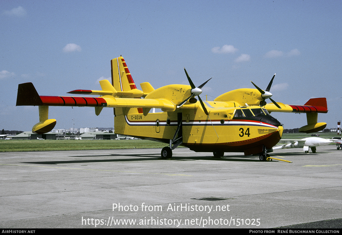 Aircraft Photo of C-GEUN | Bombardier CL-415 (CL-215-6B11) | AirHistory.net #151025