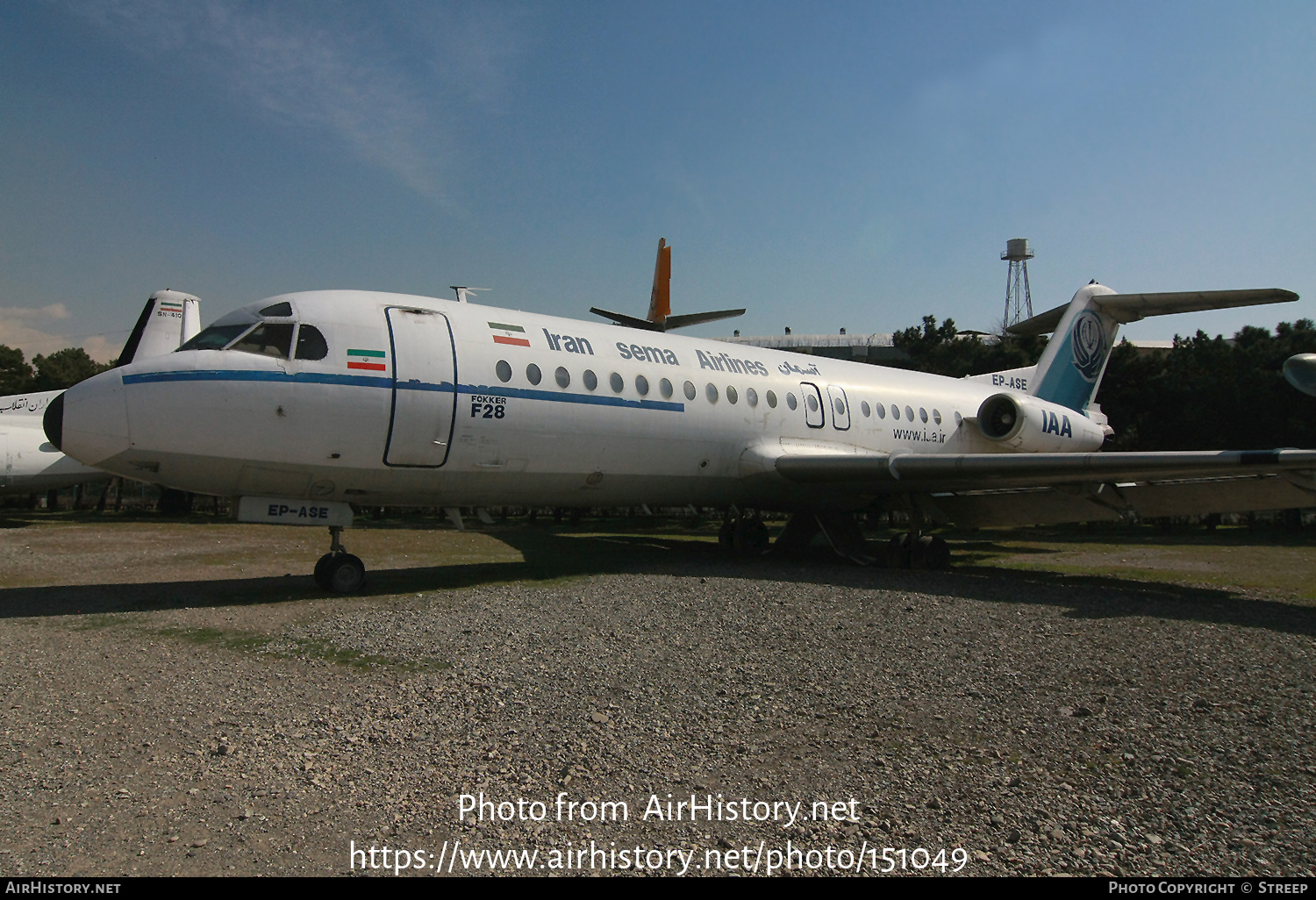 Aircraft Photo of EP-ASE | Fokker F28-4000 Fellowship | Iran Aseman Airlines | AirHistory.net #151049