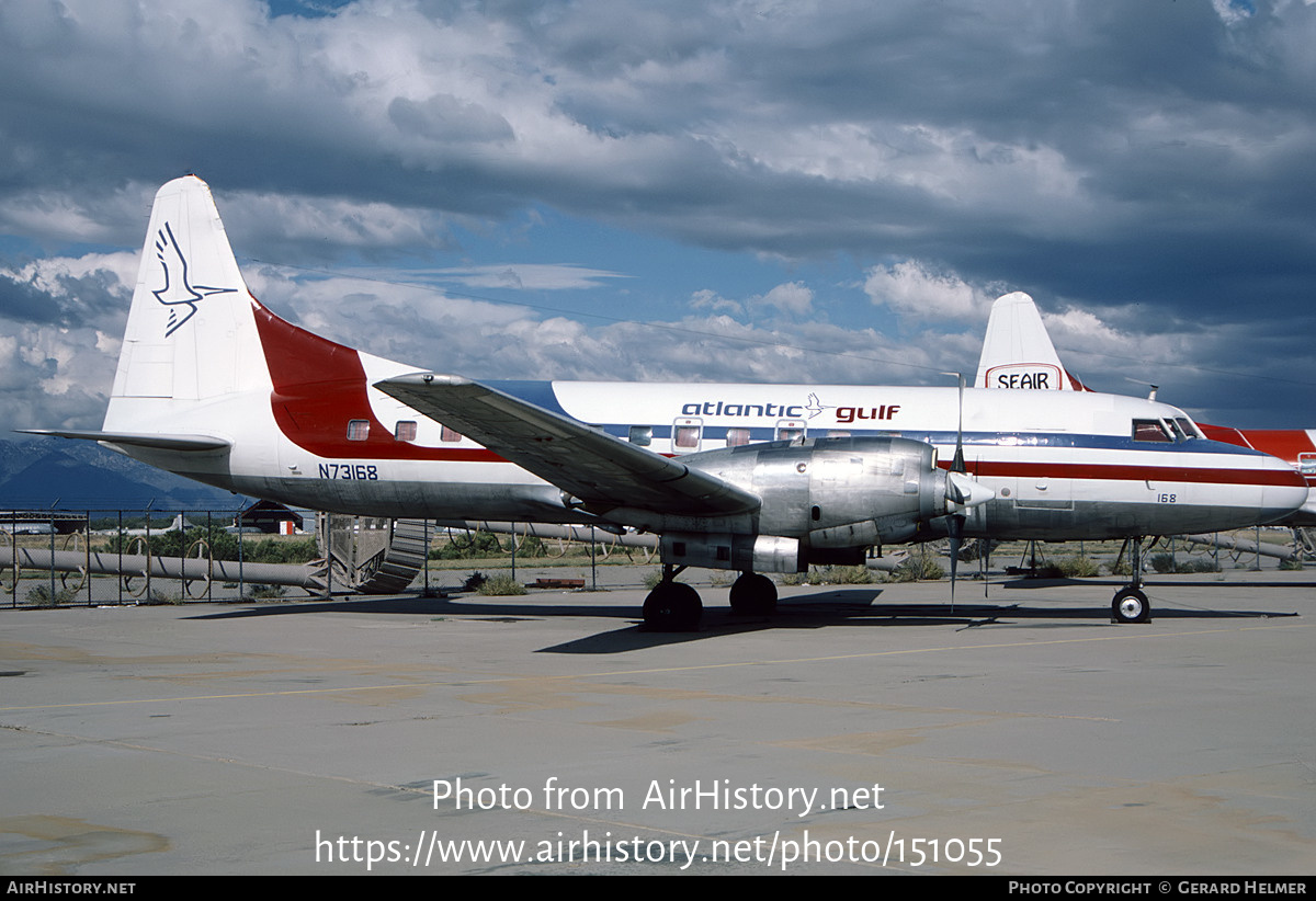 Aircraft Photo of N73168 | Convair 580 | Atlantic Gulf Airlines | AirHistory.net #151055