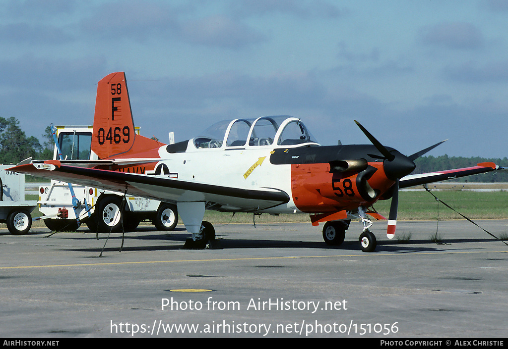 Aircraft Photo of 160469 | Beech T-34C Turbo Mentor | USA - Navy | AirHistory.net #151056