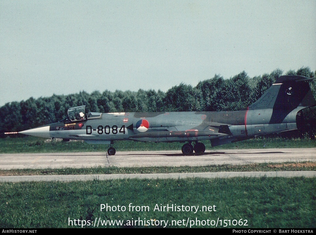 Aircraft Photo of D-8084 | Lockheed F-104G Starfighter | Netherlands - Air Force | AirHistory.net #151062