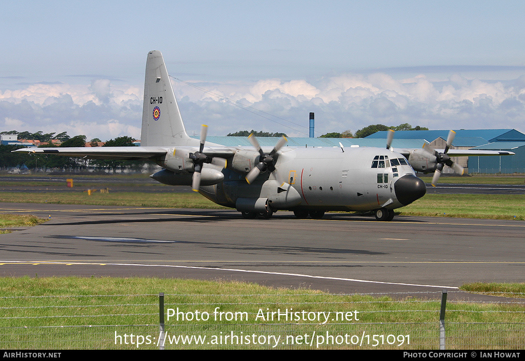 Aircraft Photo of CH-10 | Lockheed C-130H Hercules | Belgium - Air Force | AirHistory.net #151091