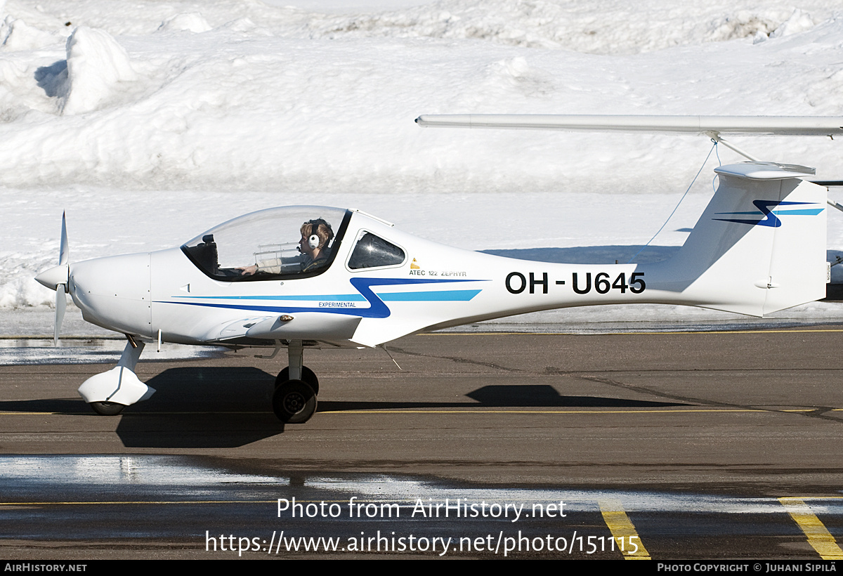 Aircraft Photo of OH-U645 | ATEC 122 Zephyr | AirHistory.net #151115