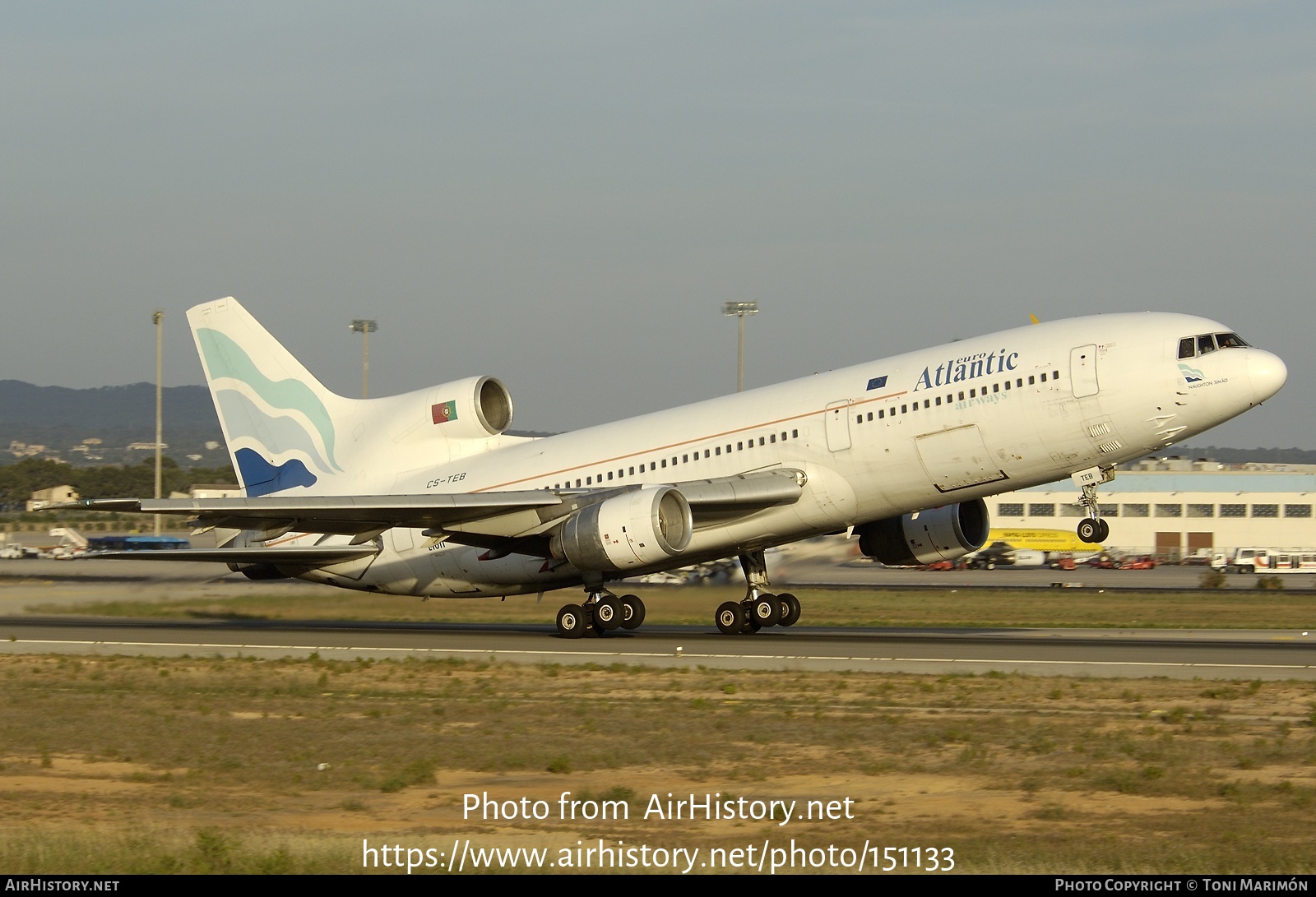 Aircraft Photo of CS-TEB | Lockheed L-1011-385-3 TriStar 500 | Euro Atlantic Airways | AirHistory.net #151133