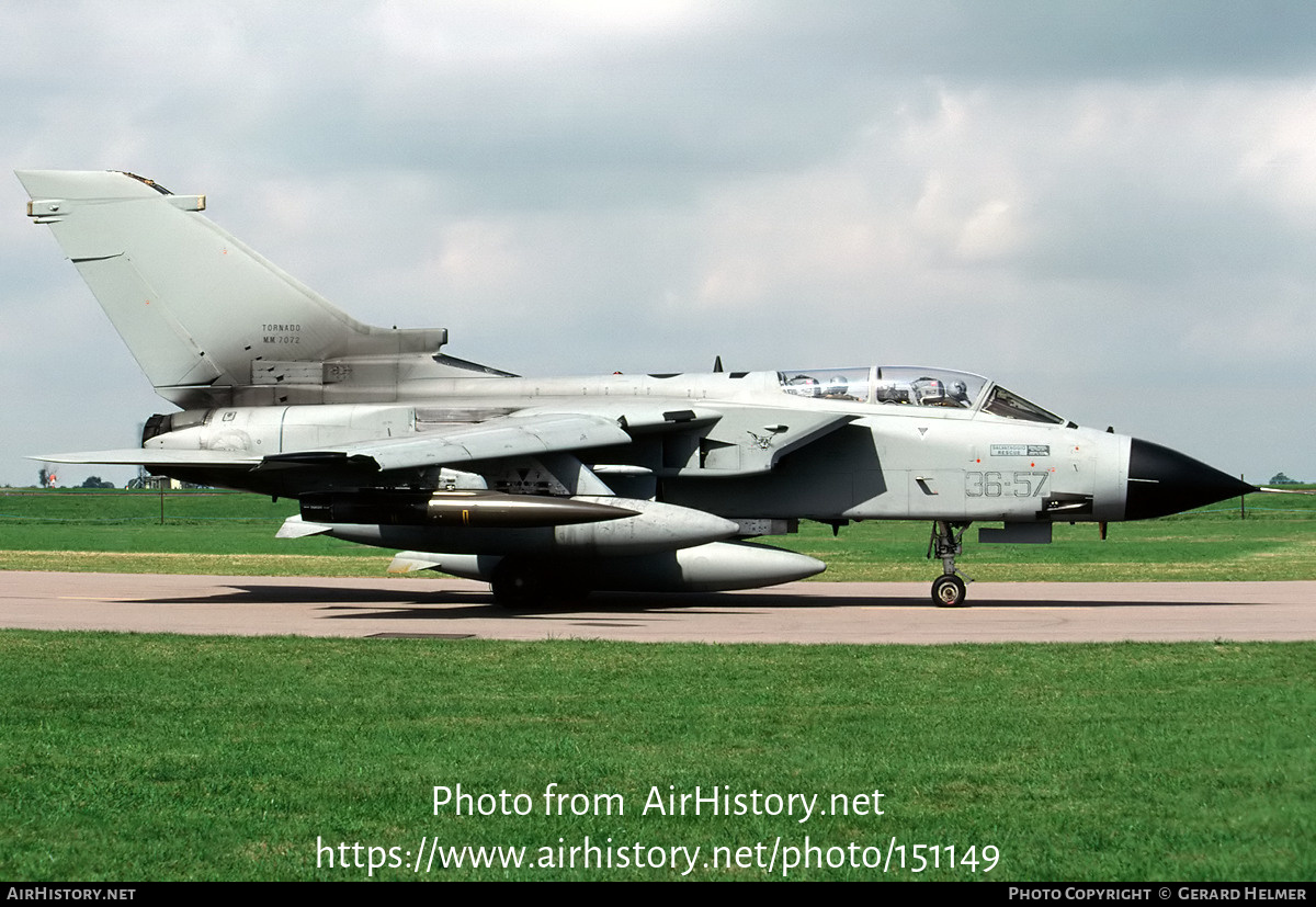 Aircraft Photo of MM7072 | Panavia Tornado IDS | Italy - Air Force | AirHistory.net #151149