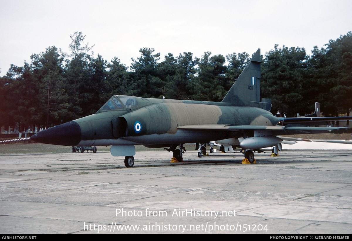 Aircraft Photo of 031 | Convair F-102A Delta Dagger | Greece - Air Force | AirHistory.net #151204