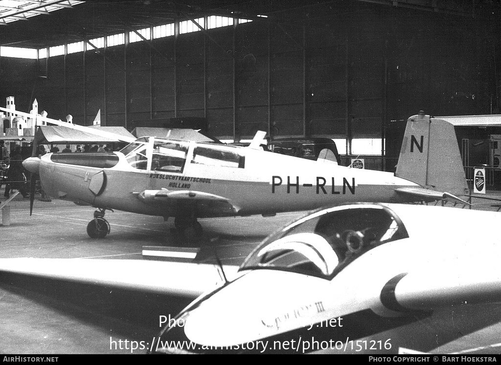 Aircraft Photo of PH-RLN | Saab 91D Safir | Rijksluchtvaartschool - RLS | AirHistory.net #151216