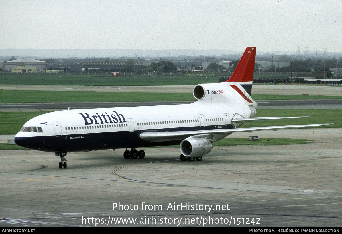 Aircraft Photo of G-BGBC | Lockheed L-1011-385-1-15 TriStar 200 | British Airways | AirHistory.net #151242