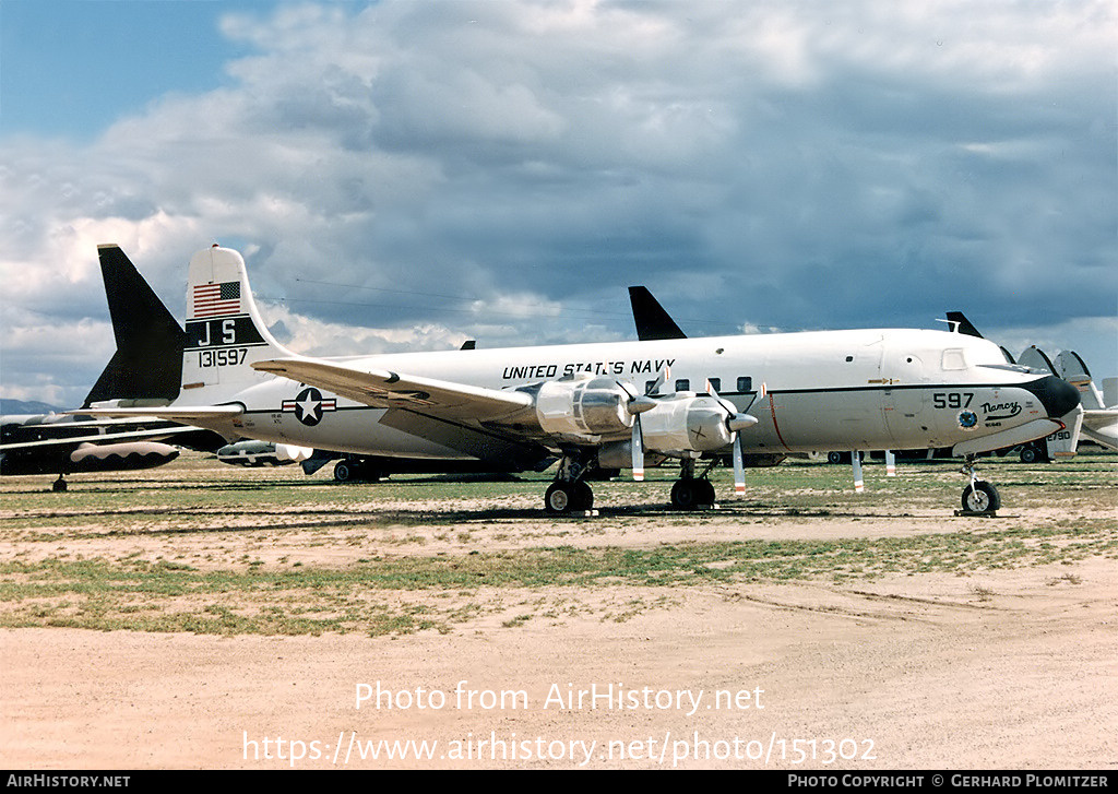 Aircraft Photo of 131597 | Douglas VC-118B Liftmaster | USA - Navy | AirHistory.net #151302