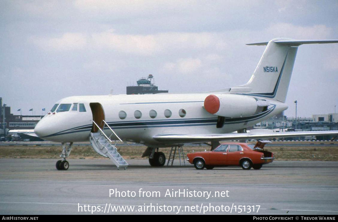 Aircraft Photo of N515KA | Grumman American G-1159 Gulfstream II | AirHistory.net #151317