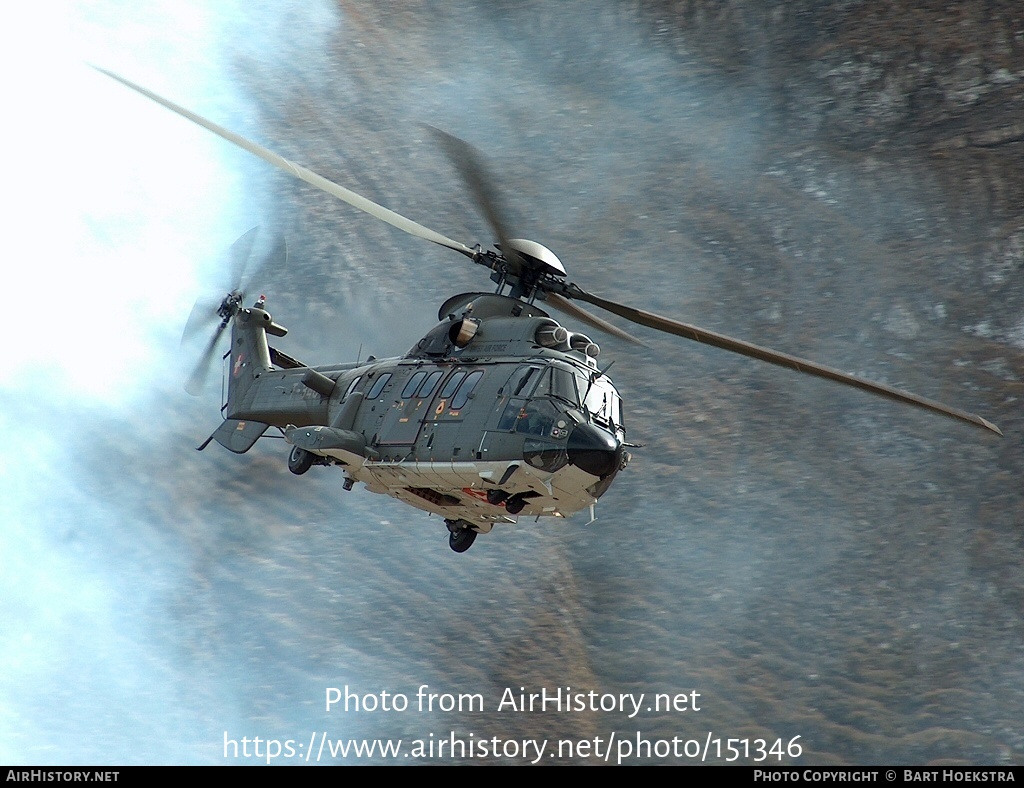 Aircraft Photo of T-340 | Eurocopter TH98 Cougar (AS-532UL) | Switzerland - Air Force | AirHistory.net #151346