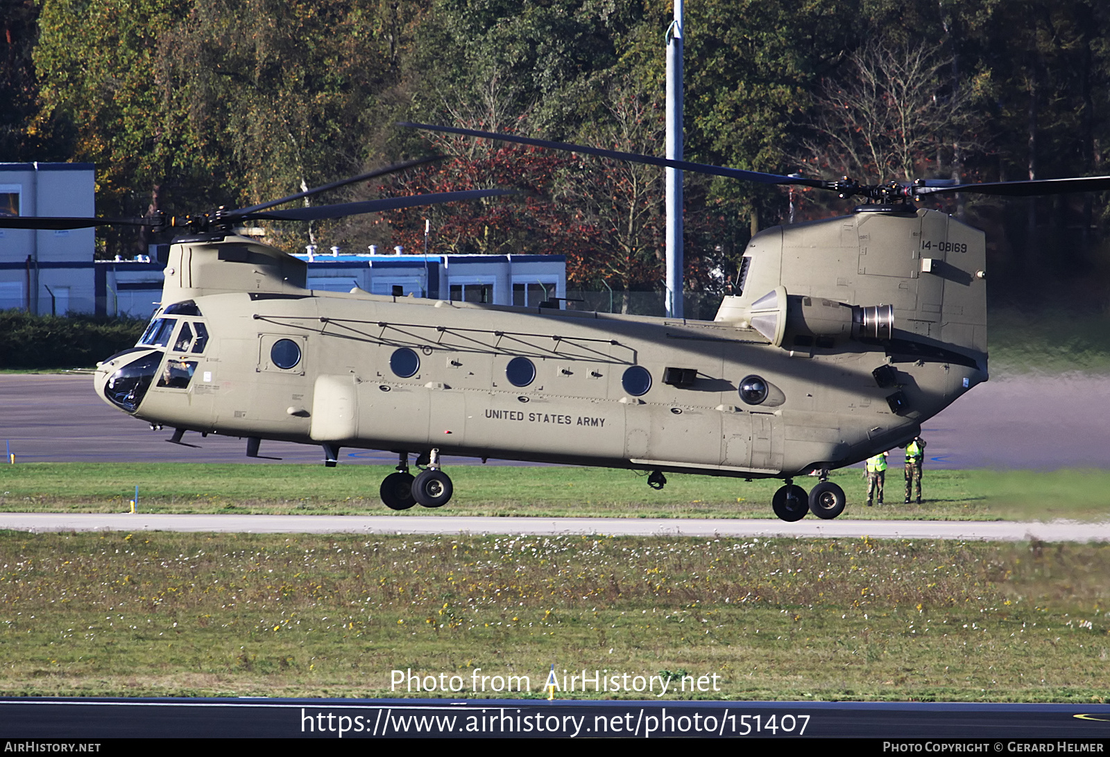 Aircraft Photo of 14-8169 / 14-08169 | Boeing CH-47F Chinook (414) | USA - Army | AirHistory.net #151407