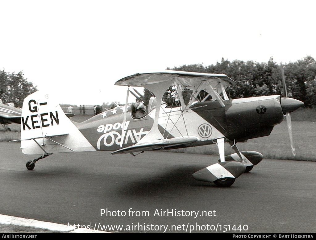 Aircraft Photo of G-KEEN | Stolp SA-300 Starduster Too | Avrobode | AirHistory.net #151440