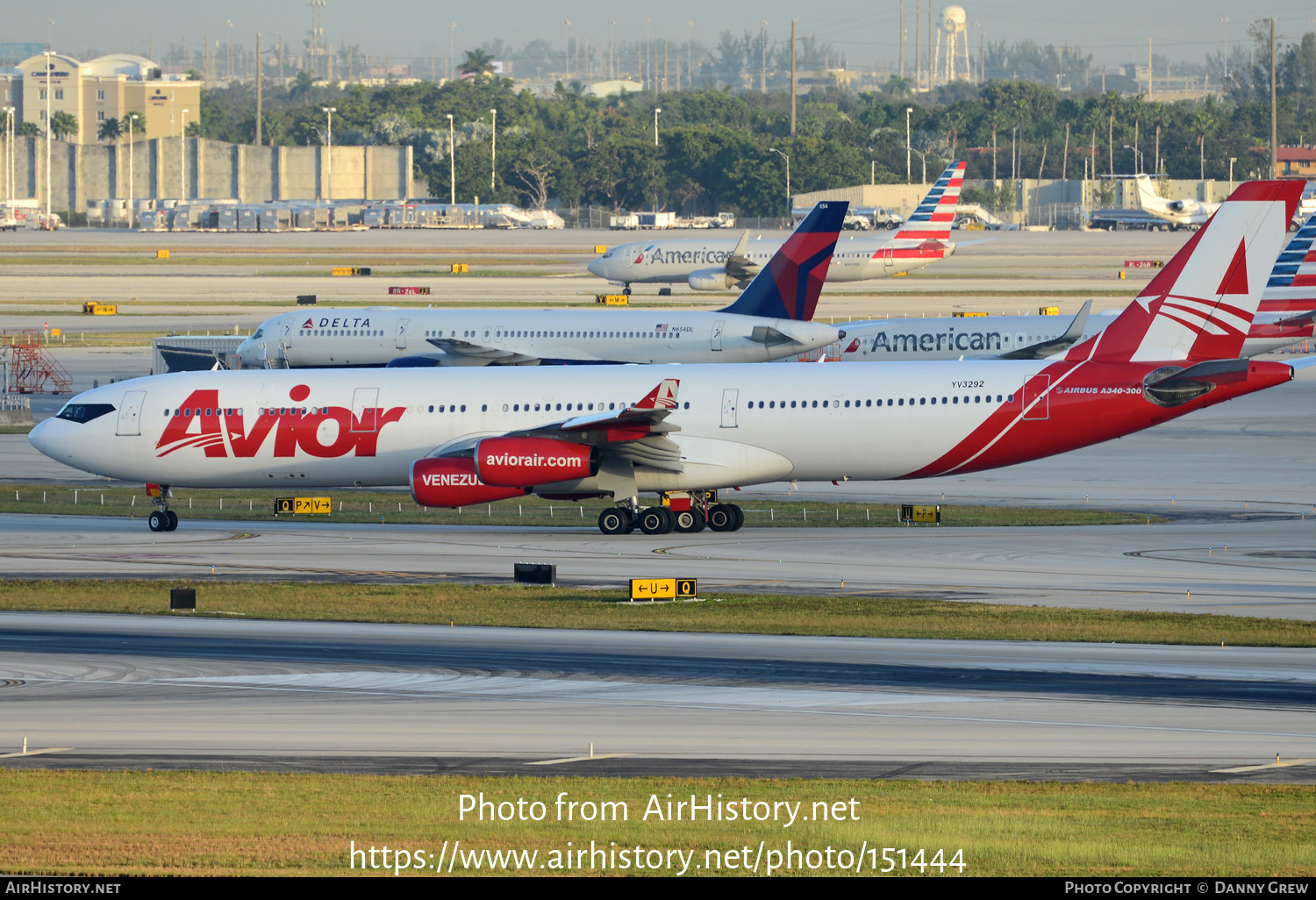 Aircraft Photo of YV3292 | Airbus A340-313X | Avior Airlines | AirHistory.net #151444